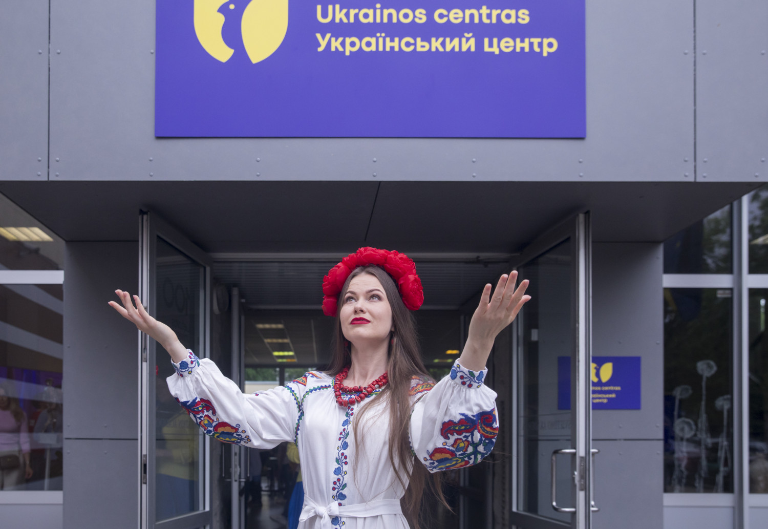 Nausėdienė: Ukrainos centras – prieglobstis, padėsiantis išsaugoti ukrainiečių tautos gyvybingumą